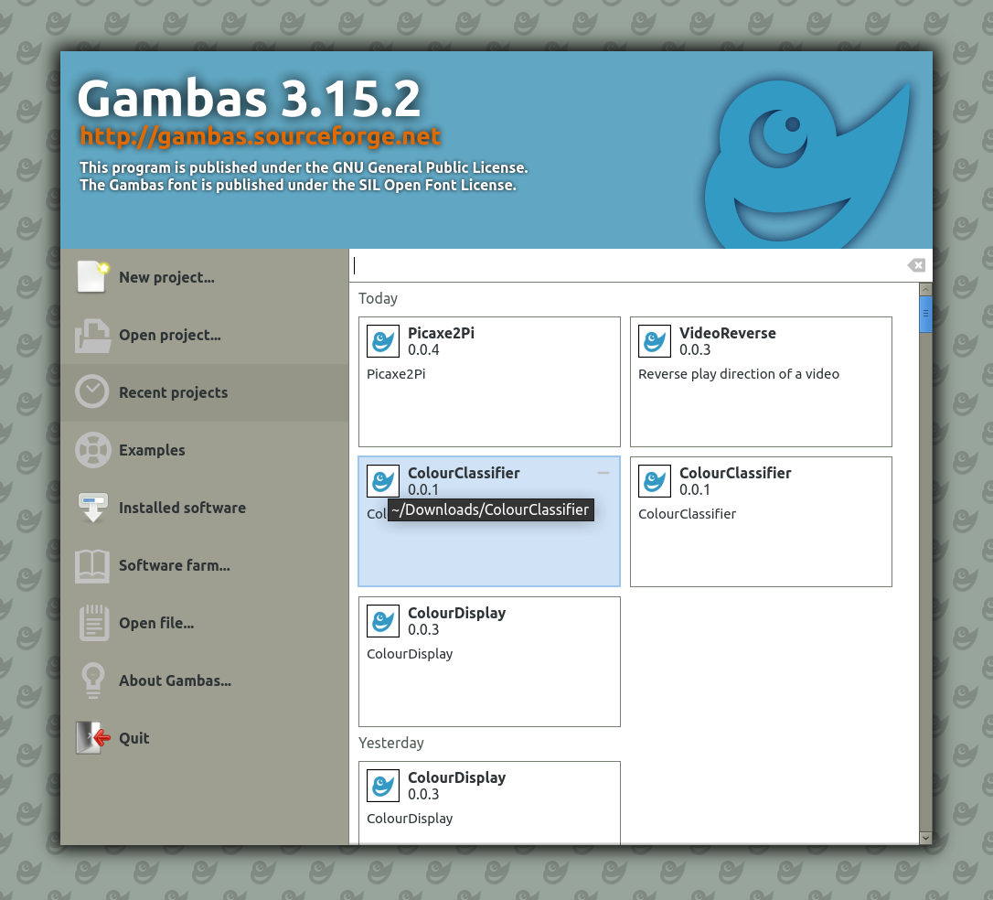 Gambas_Recent_Projects.png